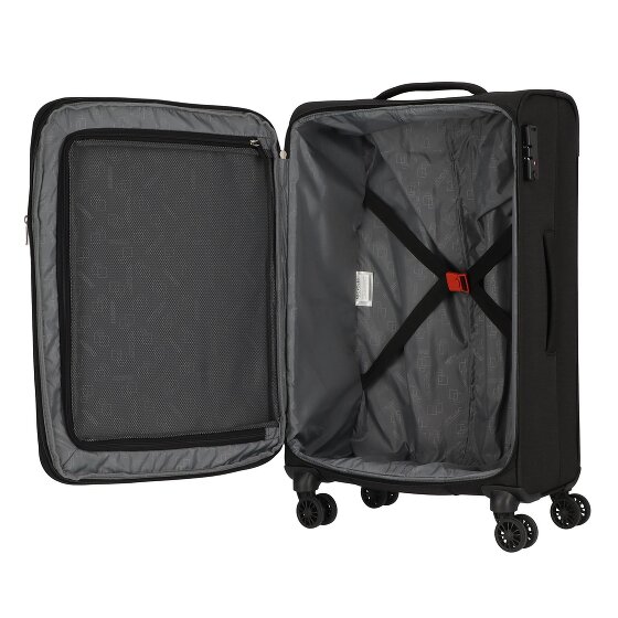 American Tourister Street Roll 4 wielen Kofferset 3-delig met uitbreidingsplooi