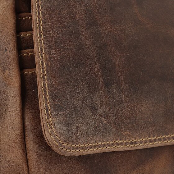 Greenburry Vintage Boodschapper Leder 34 cm