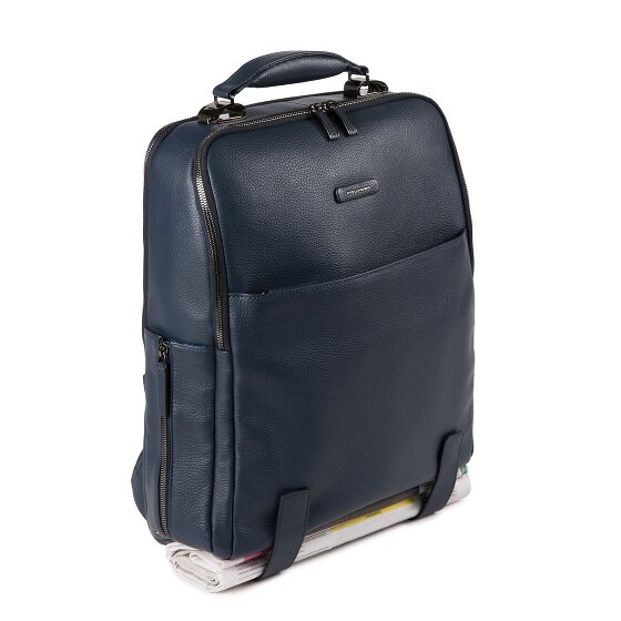 Piquadro Modus Speciale Rugzak Leer 40 cm Laptopcompartiment