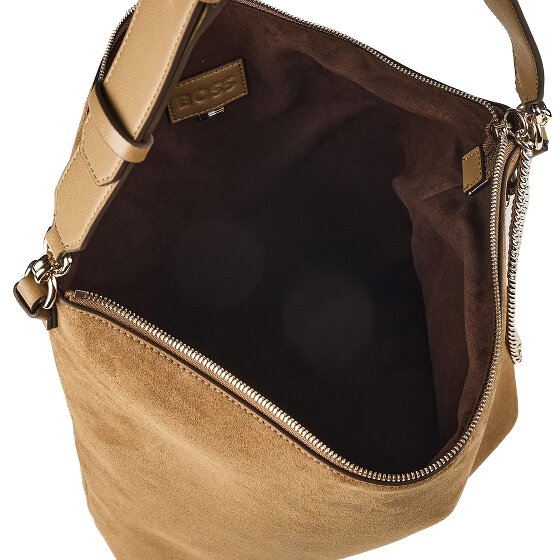 Boss Yelena Schoudertas Leder 28 cm