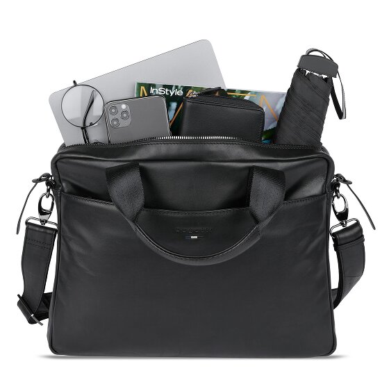 bugatti Romeo Koffer Leer 36 cm Laptop compartiment