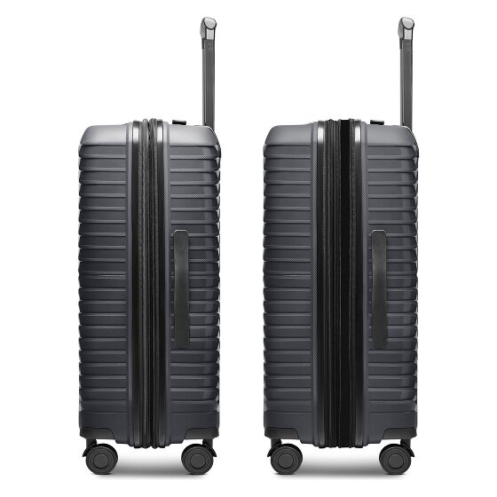 Stratic Shine 4 wielen Trolley 66 cm met uitbreidingsplooi