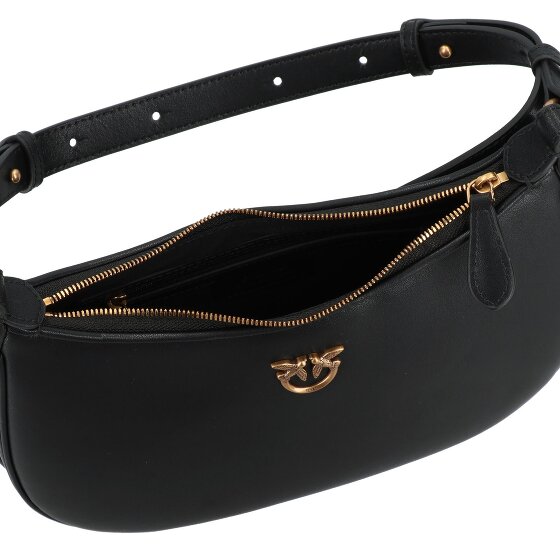 PINKO Half Moon Schoudertas Leer 26 cm