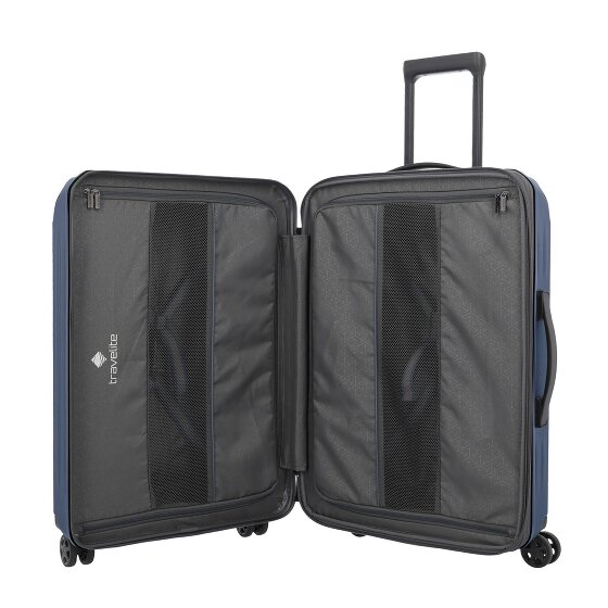 Travelite Dynamiic 4 wielen Kofferset 3-delig met uitbreidingsplooi