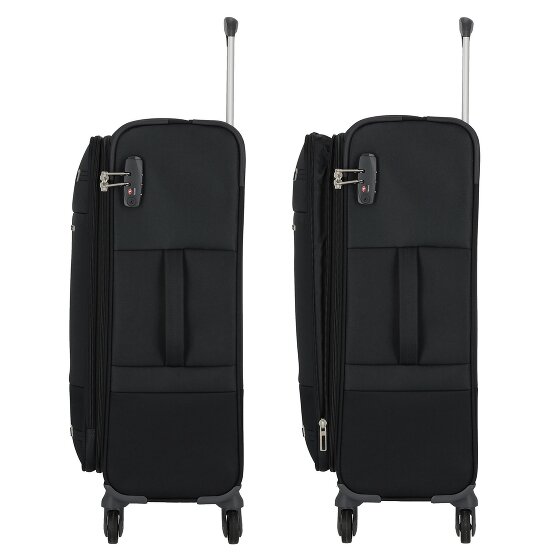 Samsonite Base Boost 4 wielen Trolley 66 cm met uitbreidingsplooi