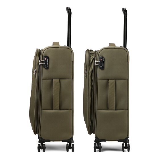 American Tourister Nitestream 4 wielen Kofferset 3-delig met uitbreidingsplooi