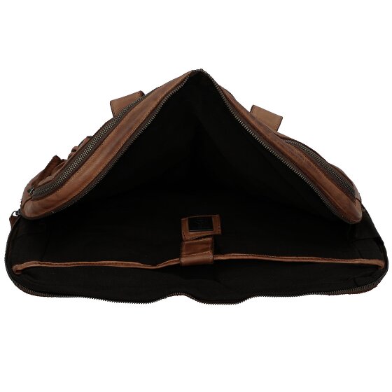 Harbour 2nd Koele Casual Winterhude aktetas Leer 40 cm Laptopcompartiment