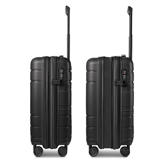 Redolz Essentials 11 4 wielen Cabinewagen 55 cm met uitbreidingsplooi
