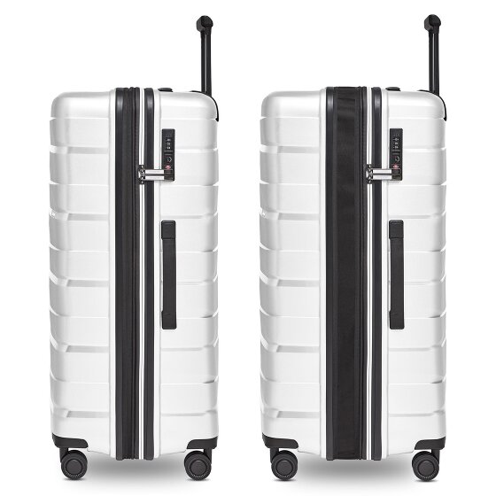 Bergpfeil Reis trolley op 4 wielen L 75 cm met uitbreidingsplooi