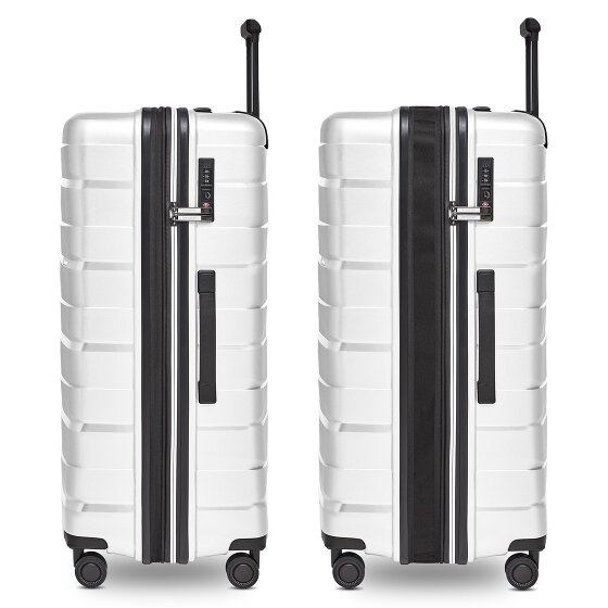 Bergpfeil Reis trolley op 4 wielen L 75 cm met uitbreidingsplooi