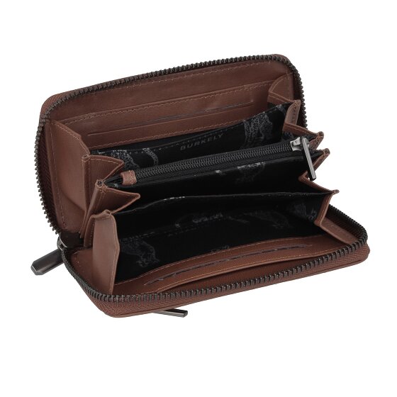 Burkely Nocturnal Nova Portemonnee RFID-bescherming Leer 14.5 cm