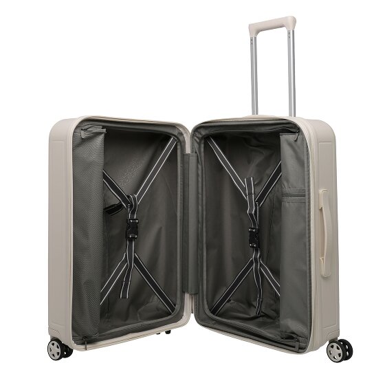 Travelite Panello 4 wielen Trolley M 65 cm met uitbreidingsplooi