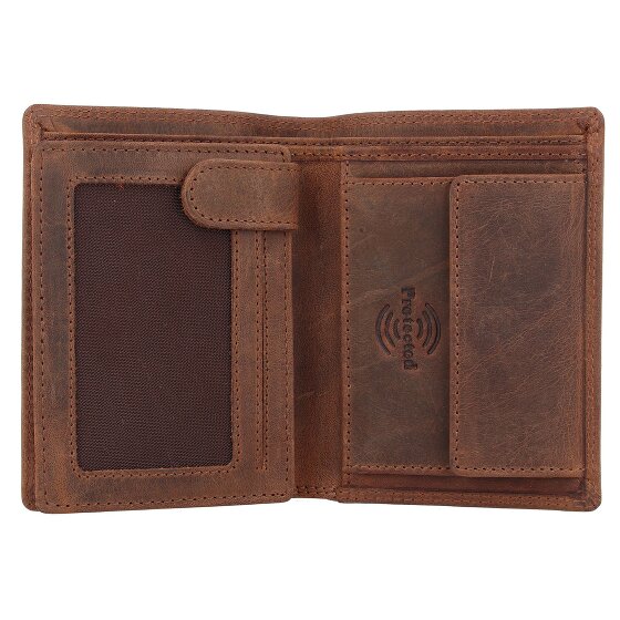 Greenland Nature Montenegro Portemonnee RFID Leer 9 cm