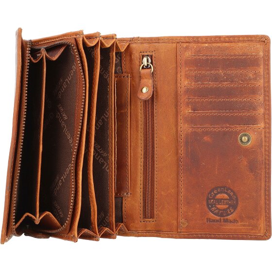 Greenland Nature Zacht & Veilig Leren Portemonnee 16 cm RFID