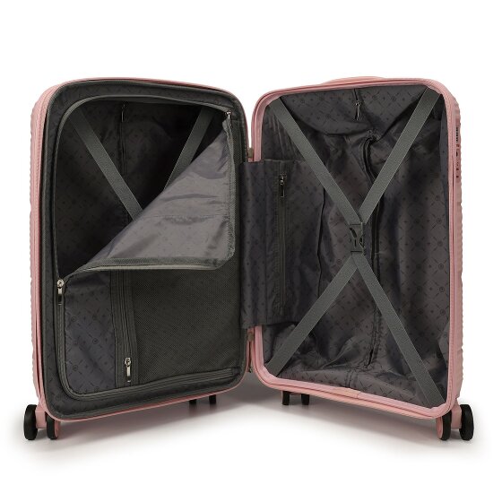 Gladiator 0800 4 wielen Trolley 55 cm met uitbreidingsplooi Gladiator 0800 4 wielen Trolley 55 cm met uitbreidingsplooi