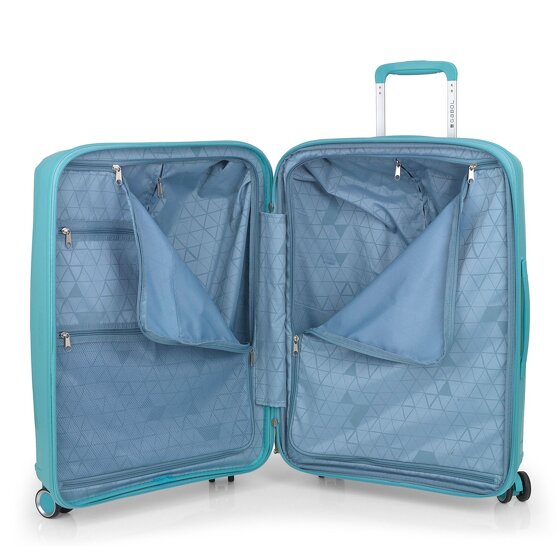 Gabol Queens 4 wielen Trolley M 64.5 cm met uitbreidingsplooi