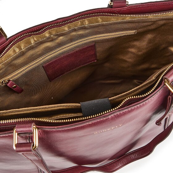 Burkely Fine Florence Shopper Tas Leder 37 cm Laptopvak