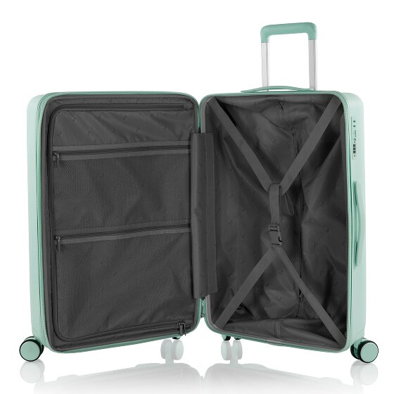 Heys Pastel 4 wielen Trolley M 66 cm met uitbreidingsplooi