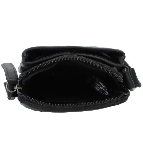 Greenburry Pure Black Mobiel telefoonhoesje Leer 11 cm