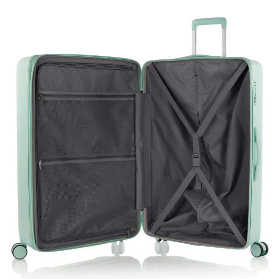 Heys Pastel 4 wielen Trolley L 76 cm met uitbreidingsplooi