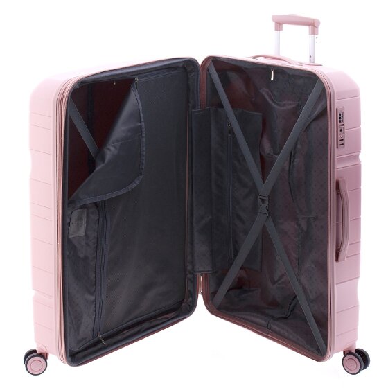 Gladiator 3800 4 wielen Trolley 77 cm met uitbreidingsplooi