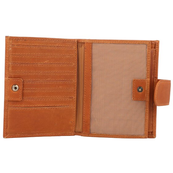 Mika Portemonnee Leer 10 cm