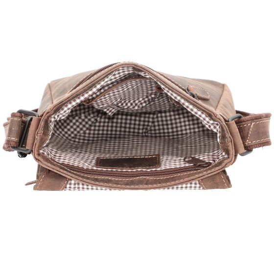 Jack Kinsky Baltimore 3 Schoudertas Leer 19 cm