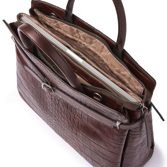 Castelijn & Beerens Kaat Koffer RFID-bescherming Leer 39 cm Laptop compartiment