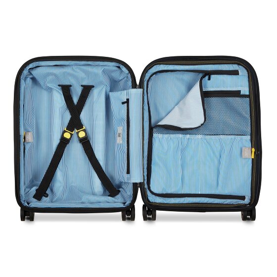 Delsey Paris Carrousel 2 4 wielen Cabinewagen 55 cm met uitbreidingsplooi