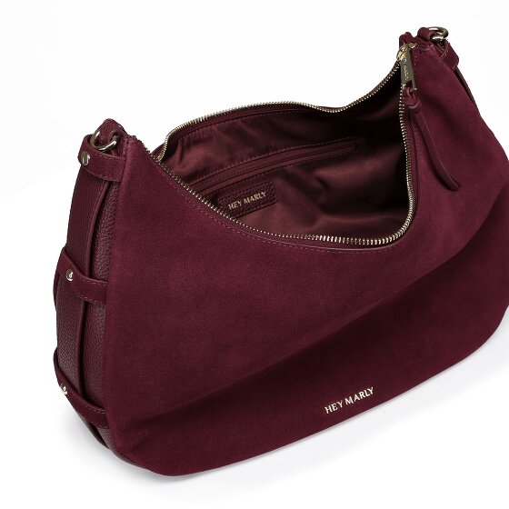 Hey Marly Lifetime Sister Suede Schoudertas M 35 cm