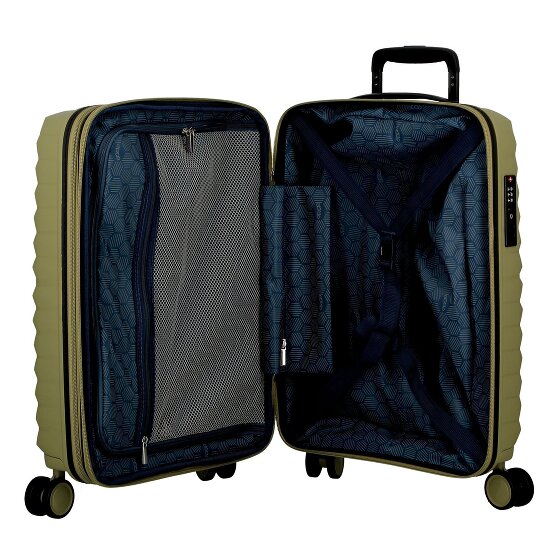 Jump Xwave 4 wielen Cabinewagen 55 cm met uitbreidingsplooi