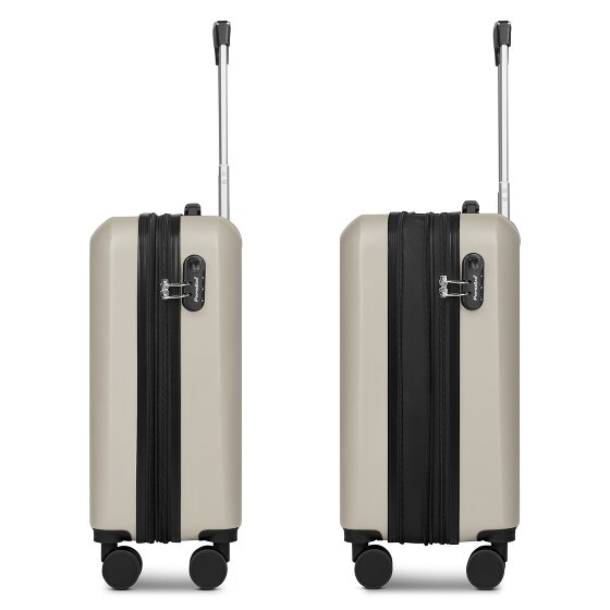 Check.In Paradise 2.0 4 wielen Cabinewagen S 55 cm met uitbreidingsplooi