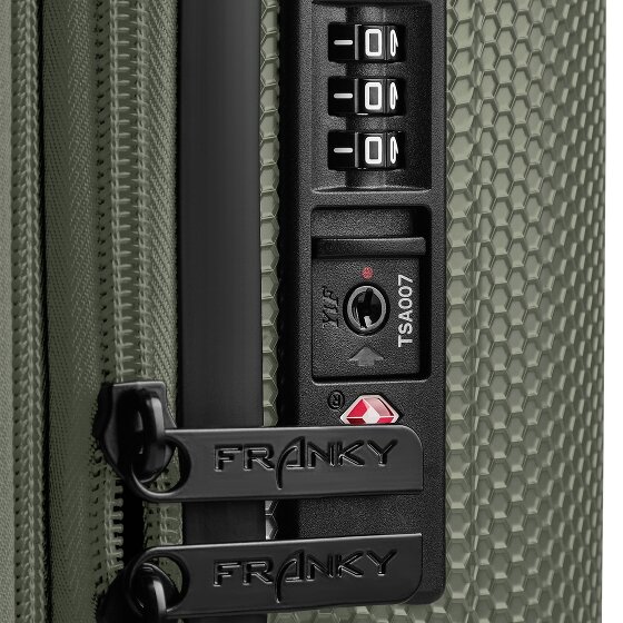 Franky Munich 4.0 4 wielen Cabinewagen S 53 cm met uitbreidingsplooi