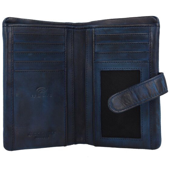 Jack Kinsky Nelson Portemonnee RFID Leer 9,5 cm