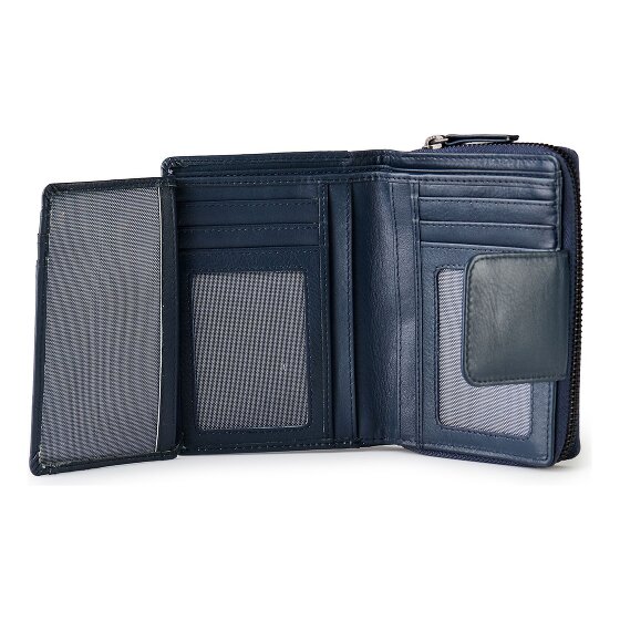 Jack Kinsky Livorno 511 Portemonnee RFID-bescherming Leer 9.5 cm