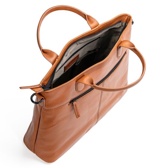 Farmhood Memphis Handtas Leer 37 cm Laptop compartiment