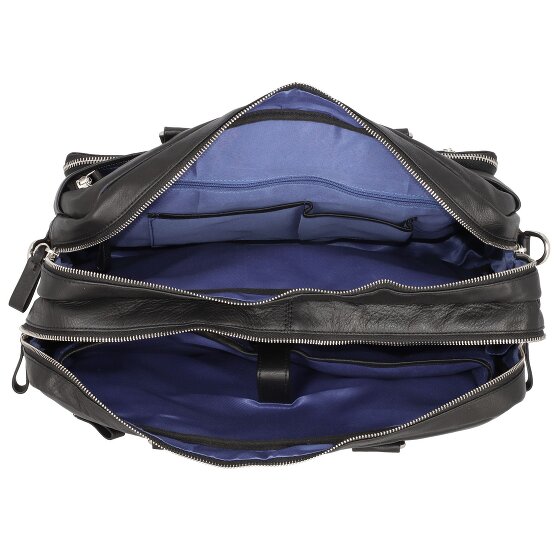 Alassio Campo aktetas leer 42 cm laptopvak