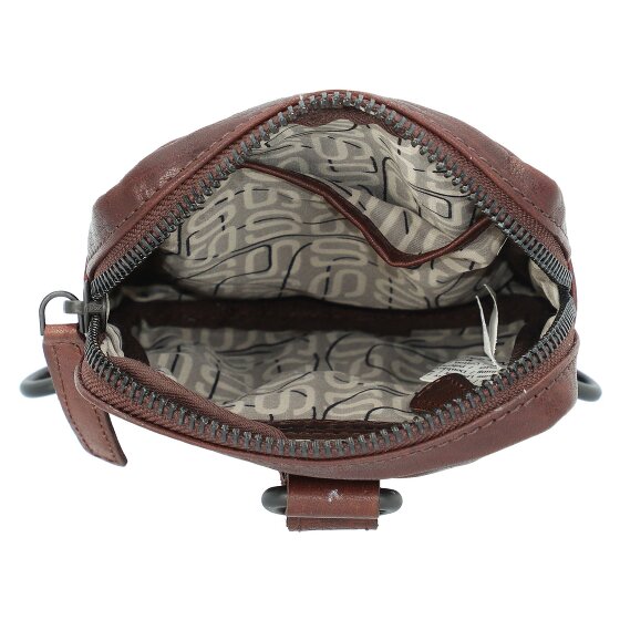 Spikes & Sparrow Bronco Schoudertas Leer 13 cm
