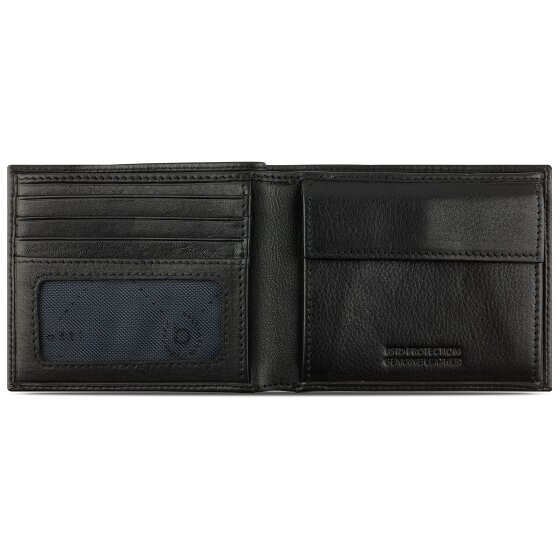 bugatti Nome Portemonnee RFID-bescherming Leer 11 cm