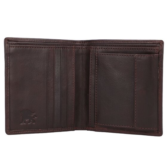 mano Don Luca Portemonnee Leer 10,5 cm