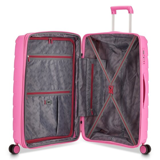 Roncato Skyline 2.0 4 wielen Kofferset 3-delig met uitbreidingsplooi