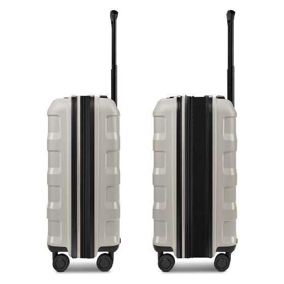 Redolz Pro PP 4 wielen Cabinewagen 55 cm met uitbreidingsplooi