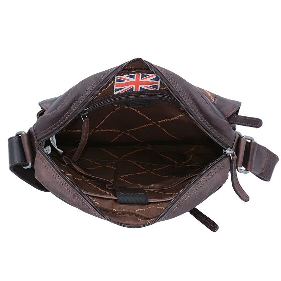 The Chesterfield Brand Wax Pull Up Schoudertas Leer 29 cm