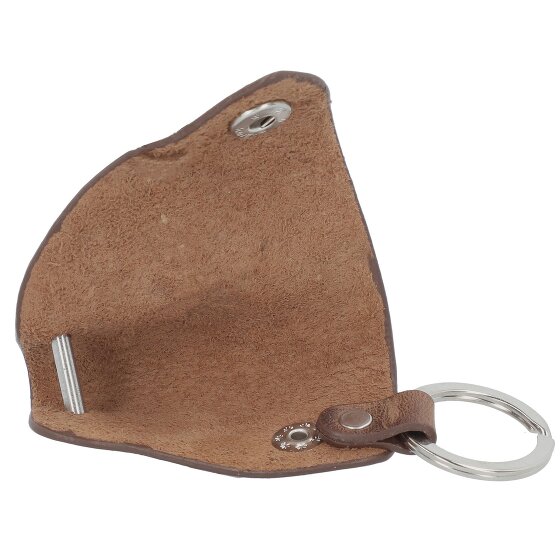 Greenburry Vintage Sleutelhanger Leer 7 cm