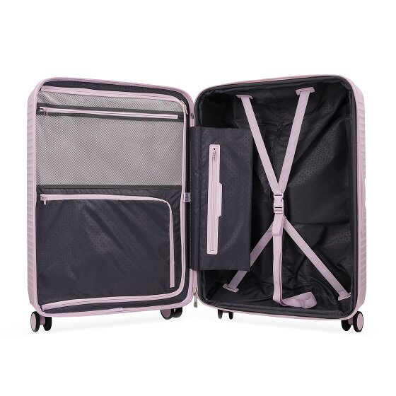 Hedgren Raku 4 wielen Trolley 75 cm met uitbreidingsplooi