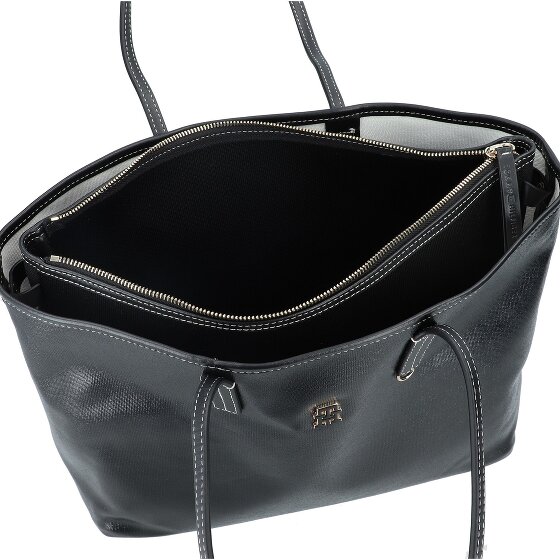 Tommy Hilfiger TH Monoplay Leather Shopper Tas 35 cm