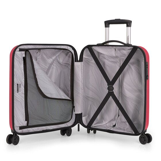 Gabol Paradise XP 4 wielen Cabinewagen S 55 cm met uitbreidingsplooi