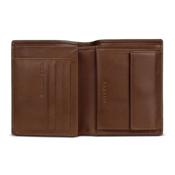 bugatti Due Portemonnee RFID-bescherming Leer 10 cm