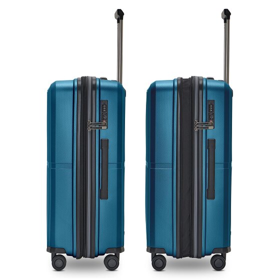 Pactastic Collection 01 4 wielen Trolley M 67 cm met uitbreidingsplooi