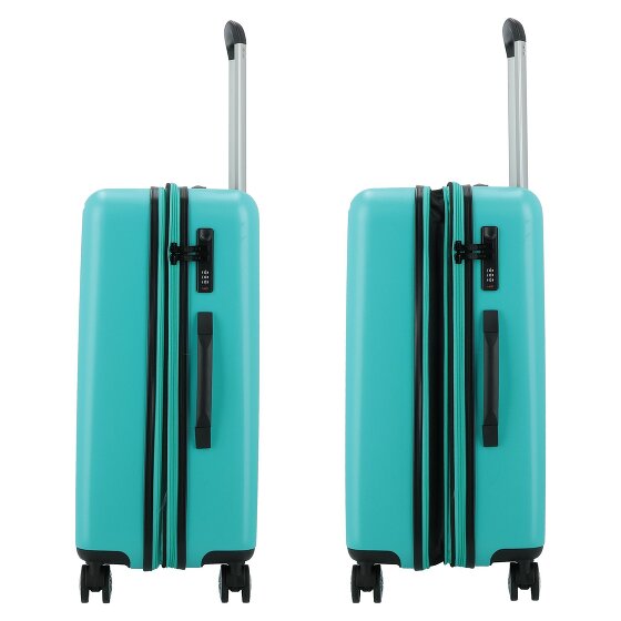 Gabol Future Plus 4 wielen Trolley 66 cm met uitbreidingsplooi
